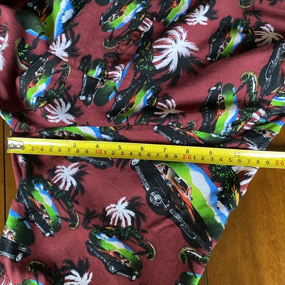 PURITAN Hawaiian Shirt 100% Rayon Size XLT/1X - Picture 10 of 11